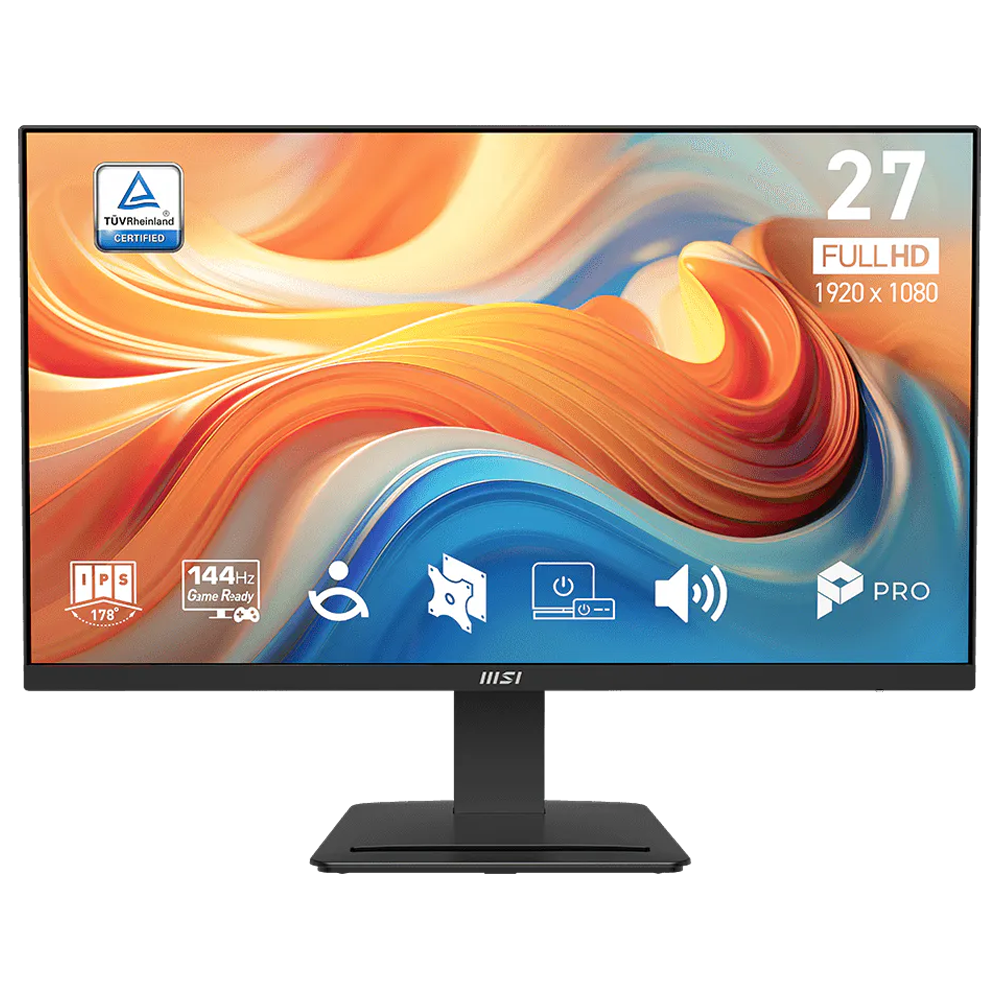 MSI PRO MP273 E14A 27" 144Hz 4ms HDMI DP FreeSync HDR Ready FHD IPS Monitör