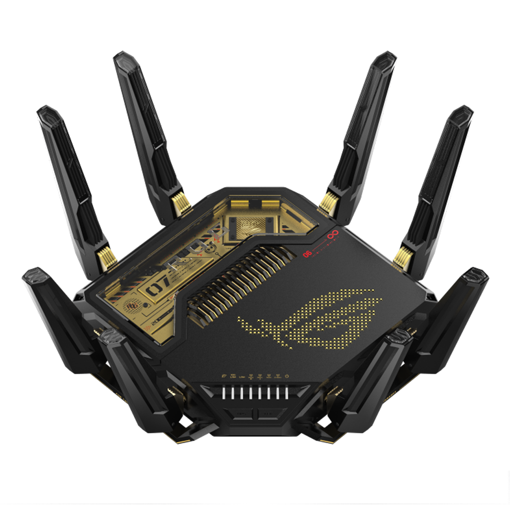 ASUS ROG Rapture GT-BE98 Pro 20. Yıl Özel Seri BE25000 WIFI 7 Quad-Band Gaming Router