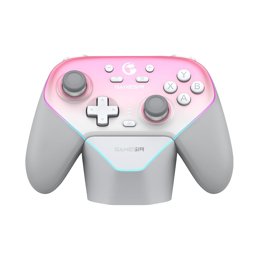 Gamesir Super Nova Hall Efect RGB Kablosuz Pembe Gamepad