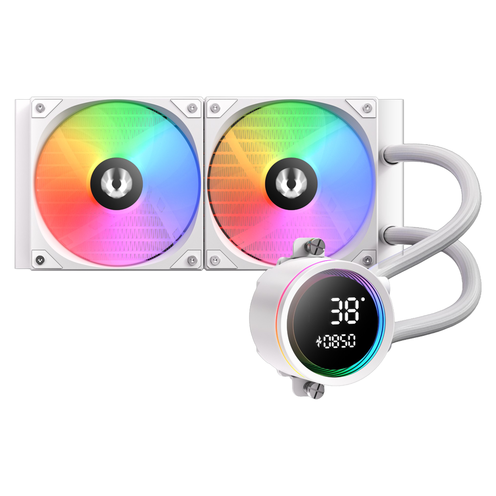 Bitfenix S12 Digital Beyaz ARGB 240mm İşlemci Sıvı Soğutucu