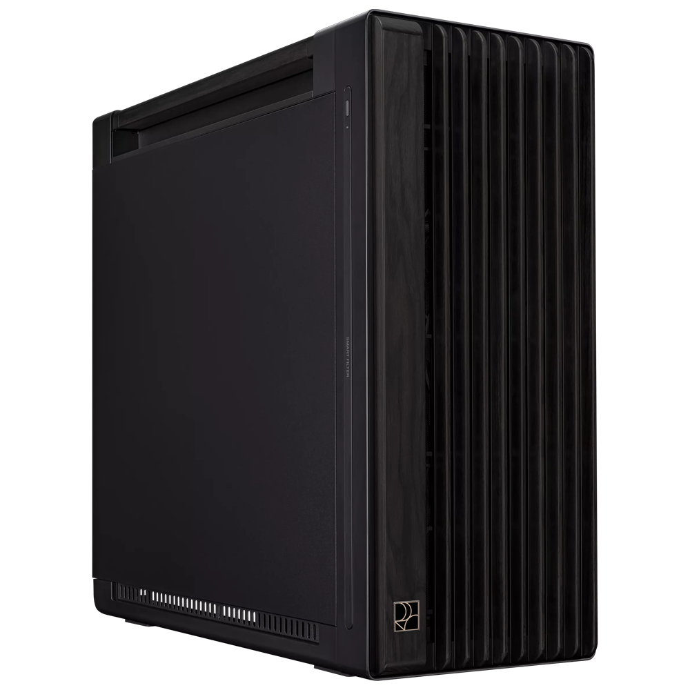 ASUS ProArt PA602 Wood Edition USB 3.2 USB C Metal Panel ATX Mid Tower Kasa