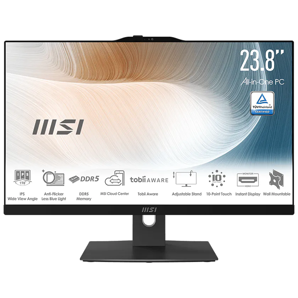 MSI MODERN AM242P 1M-2287EU Core 7 Processor 150U 16GB DDR5 512GB SSD 23.8" FHD AIO Masaüstü PC
