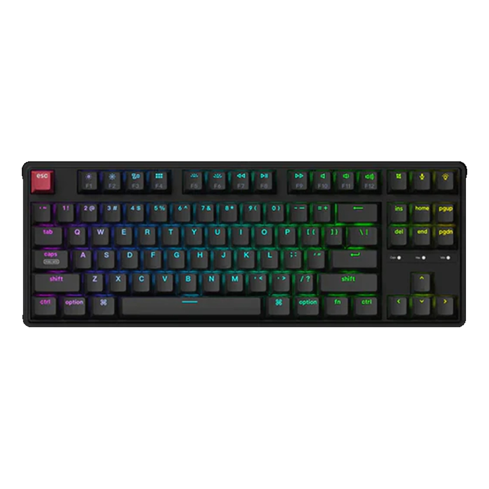 Keychron C3 Pro QMK Brown Switch Hotswap RGB Kablosuz Gaming Klavye