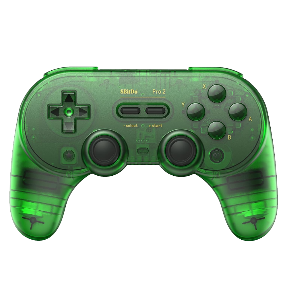 8BitDo Pro 2  Hall Efect Kablosuz Jade Yeşil Gamepad