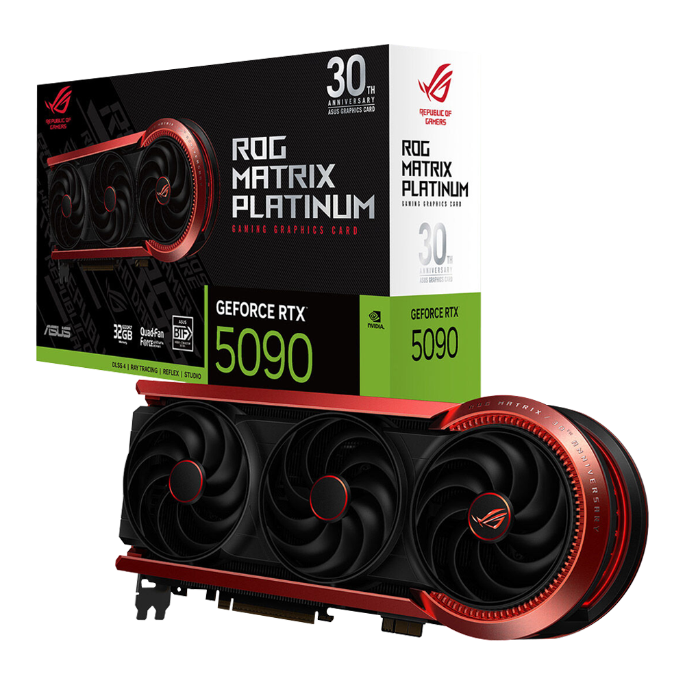 ASUS ROG Matrix Platinum GeForce RTX 5090 32GB GDDR7 OC DLSS 4 512 Bit Ekran Kartı