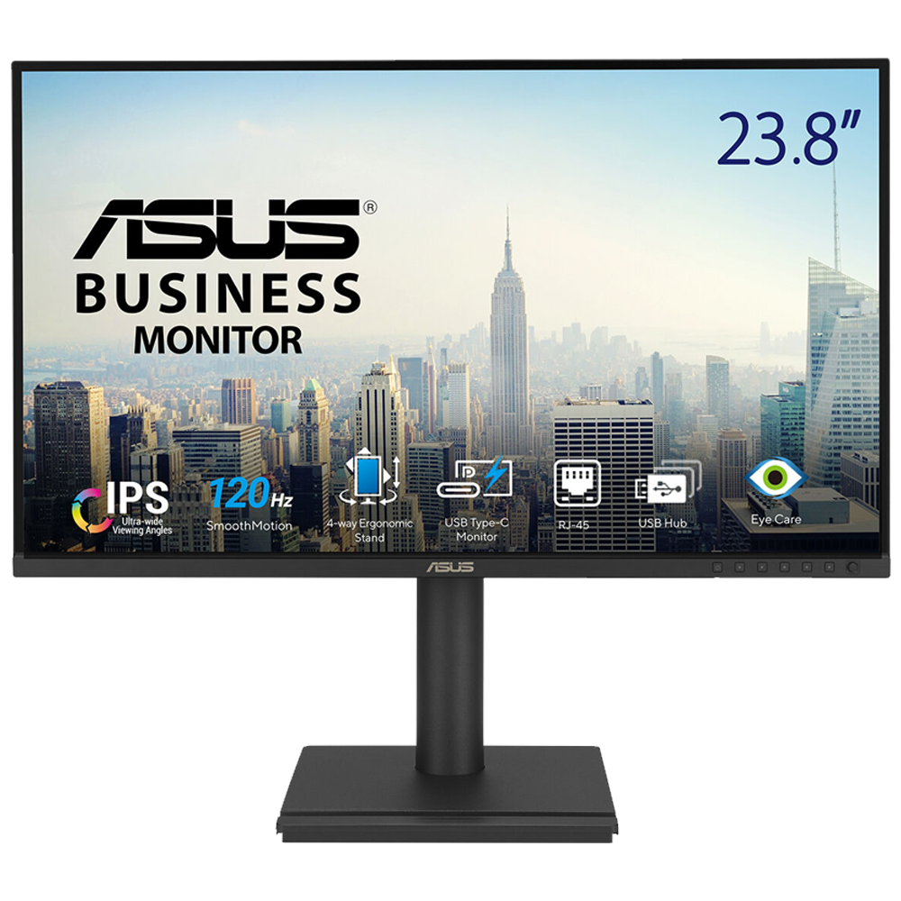 ASUS BE249CGN 23.8" 120Hz 5ms HDMI DP USB-C AdaptiveSync HDR10 Pivot FHD IPS Monitör