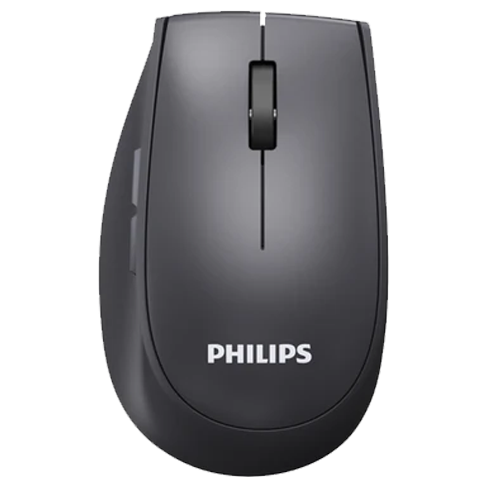 Philips SPK7627K Sessiz Şarjlı Kablosuz Gri Mouse                                           