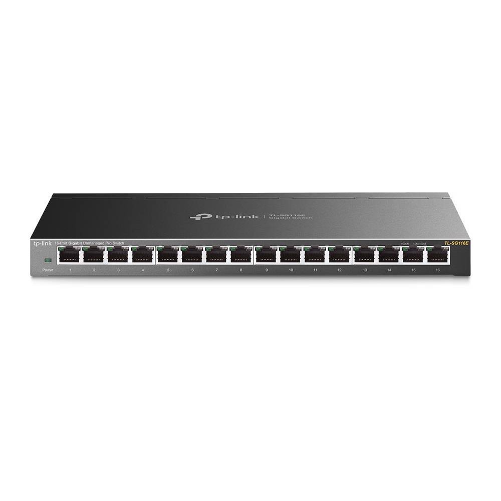 TP-LINK TL-SG116E 16 Port 10/100/1000 Mbps Gigabit Easy Smart Yönetilebilir Switch