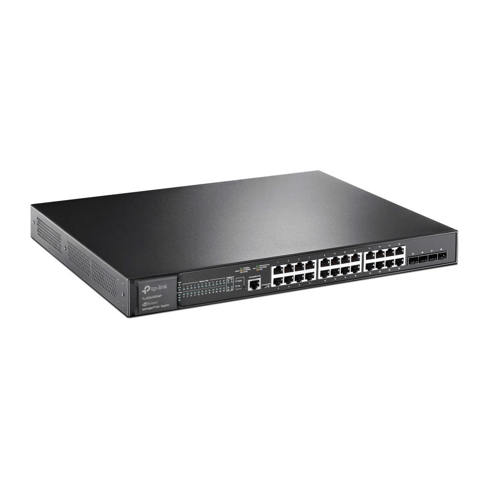 TP-LINK TL-SG3428XMP 24 Port 10/100/1000 Mbps Gigabit L2 Poe Yönetilebilir Switch