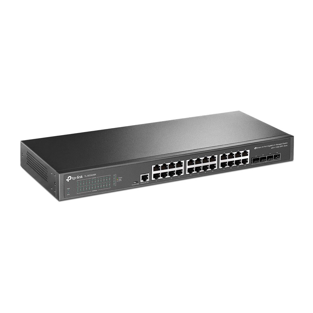 TP-LINK TL-SG3428X 24 Port 10/100/1000 Mbps Gigabit L2 Yönetilebilir Switch