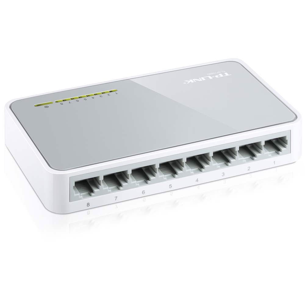 TP-LINK TL-SF1008D 8 Port 10/100Mbps Masaüstü Switch