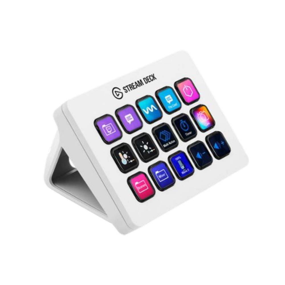 ELGATO Stream Deck MK.2 White Yayin Kontrolcüsü | ITOPYA