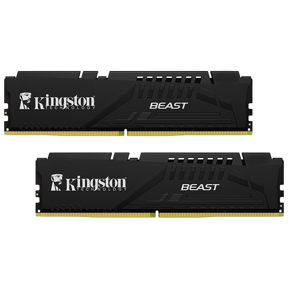 Kingston 32GB (2x16GB) Beast Siyah 3600Mhz CL18 DDR4 Dual Kit Ram