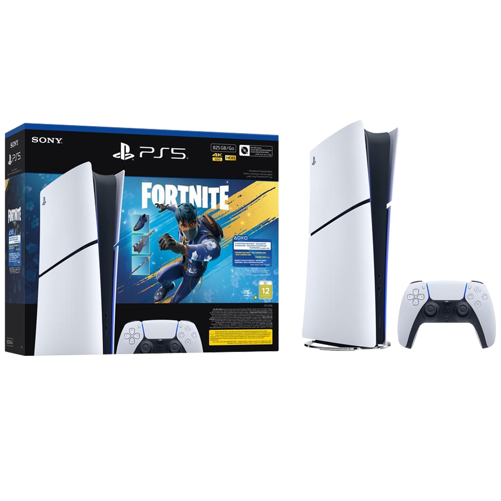 Sony PlayStation 5 Digital Fortnite V2 Bundle Oyun Konsolu Resmi Distribütör Garantili