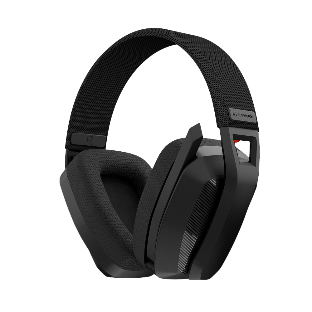 Rampage BLITZ Siyah Wireless 2.4G+ Bluetooth Mikrofonlu Gaming Kulaklık