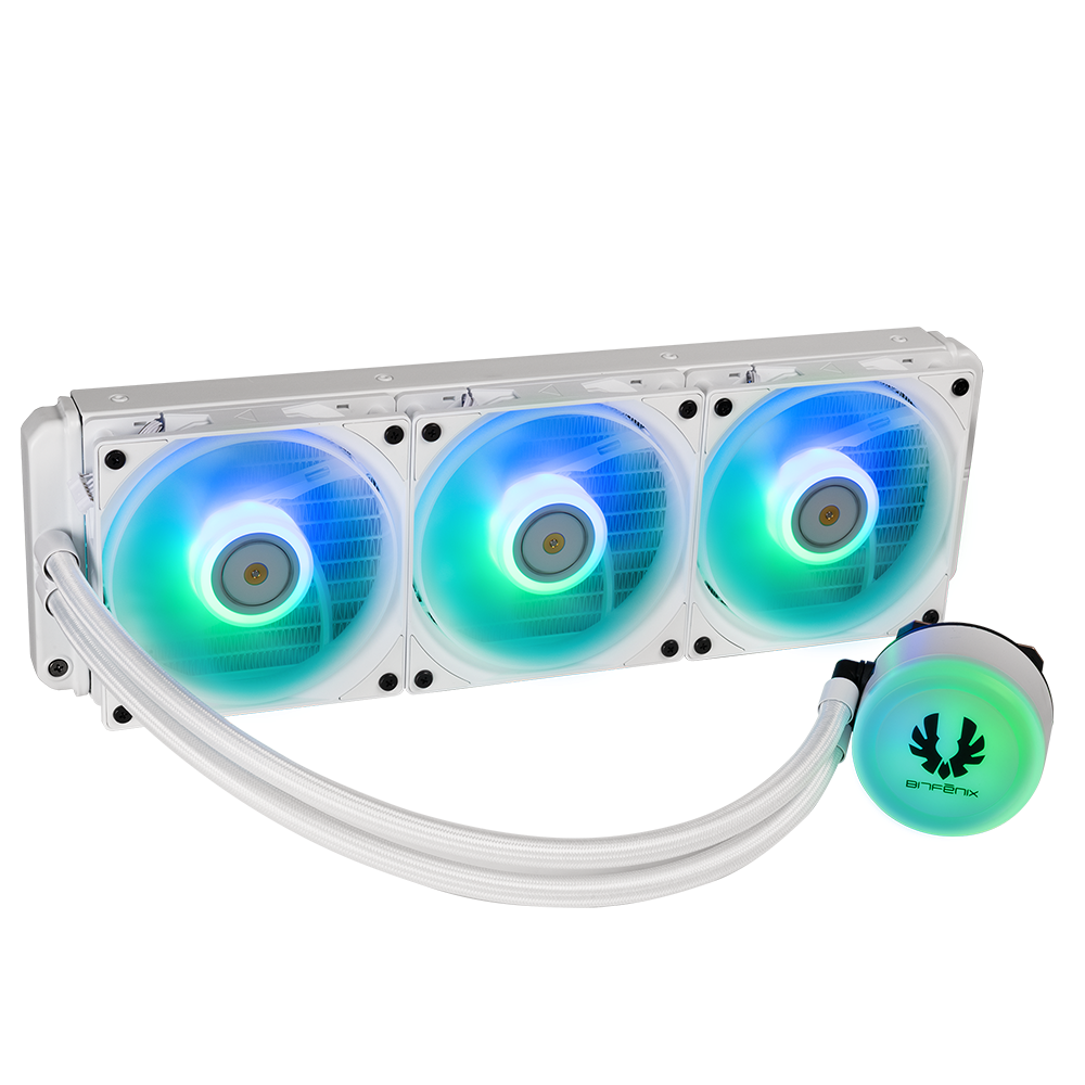 Bitfenix Sakiel 360 Beyaz ARGB 360mm AMD / INTEL İşlemci Sıvı Soğutucu