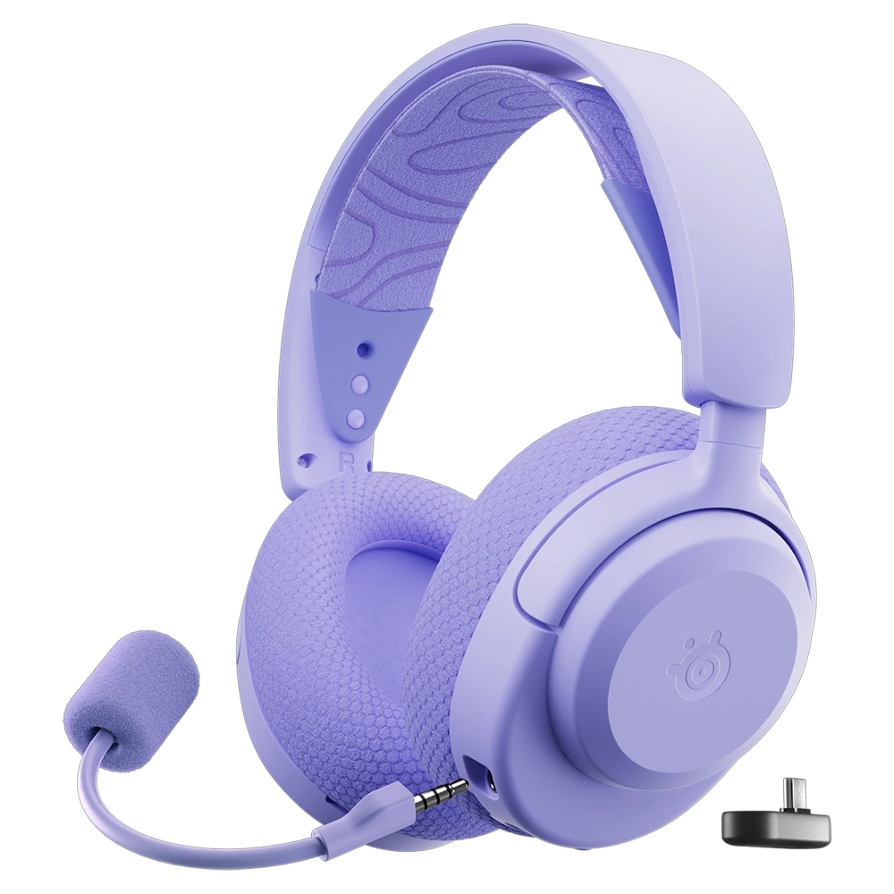 SteelSeries Arctis Nova 3P Wireless Multi Platform PC, PS, Mobil Uyumlu Kablosuz Lavender Gaming Kulaklık