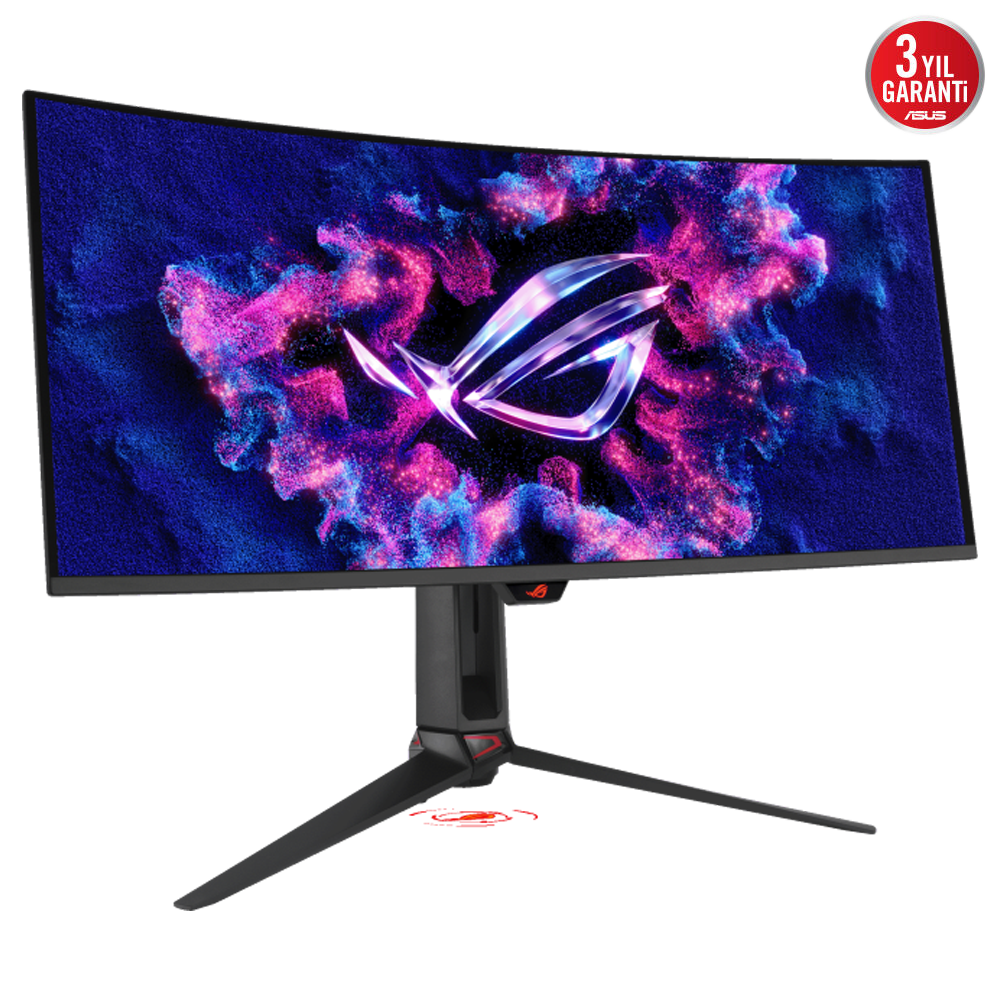 ASUS ROG STRIX PG34WCDN 34" 360Hz 0.03ms HDMI DP Adaptive Sync HDR500 Pivot WQHD OD-OLED Curved 1800R Gaming Monitör