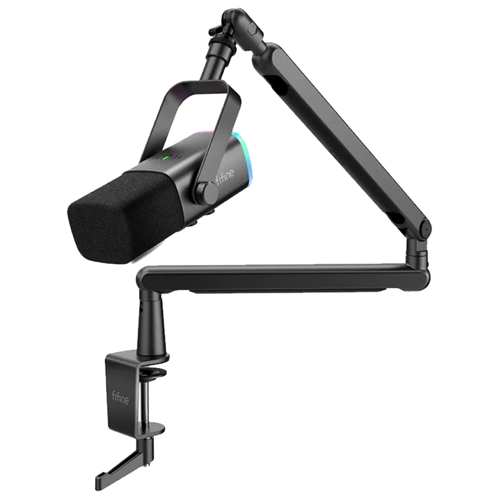Fifine TAM8 XLR/USB RGB Dinamik Mikrofon Seti