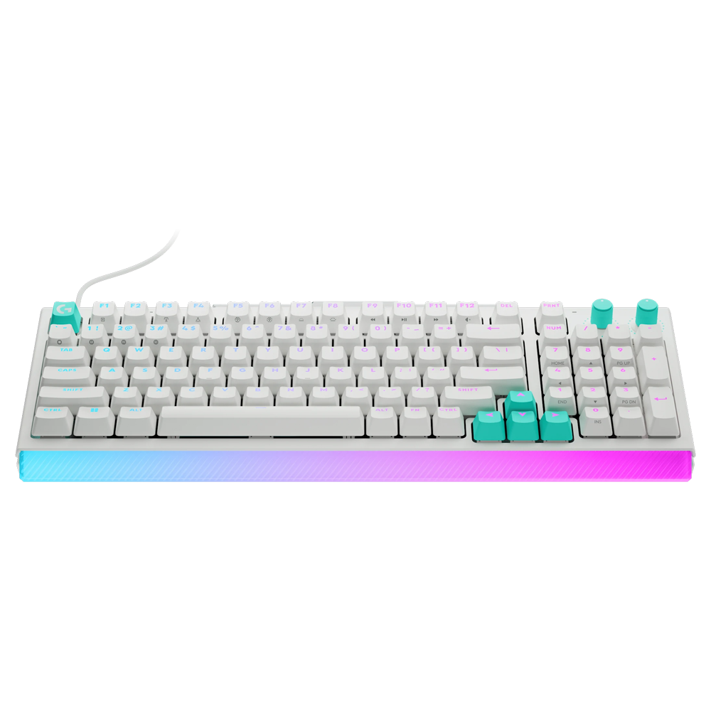 Logitech G512 X 98 Tactile Switch RGB Mekanik Beyaz Kablolu Gaming Klavye