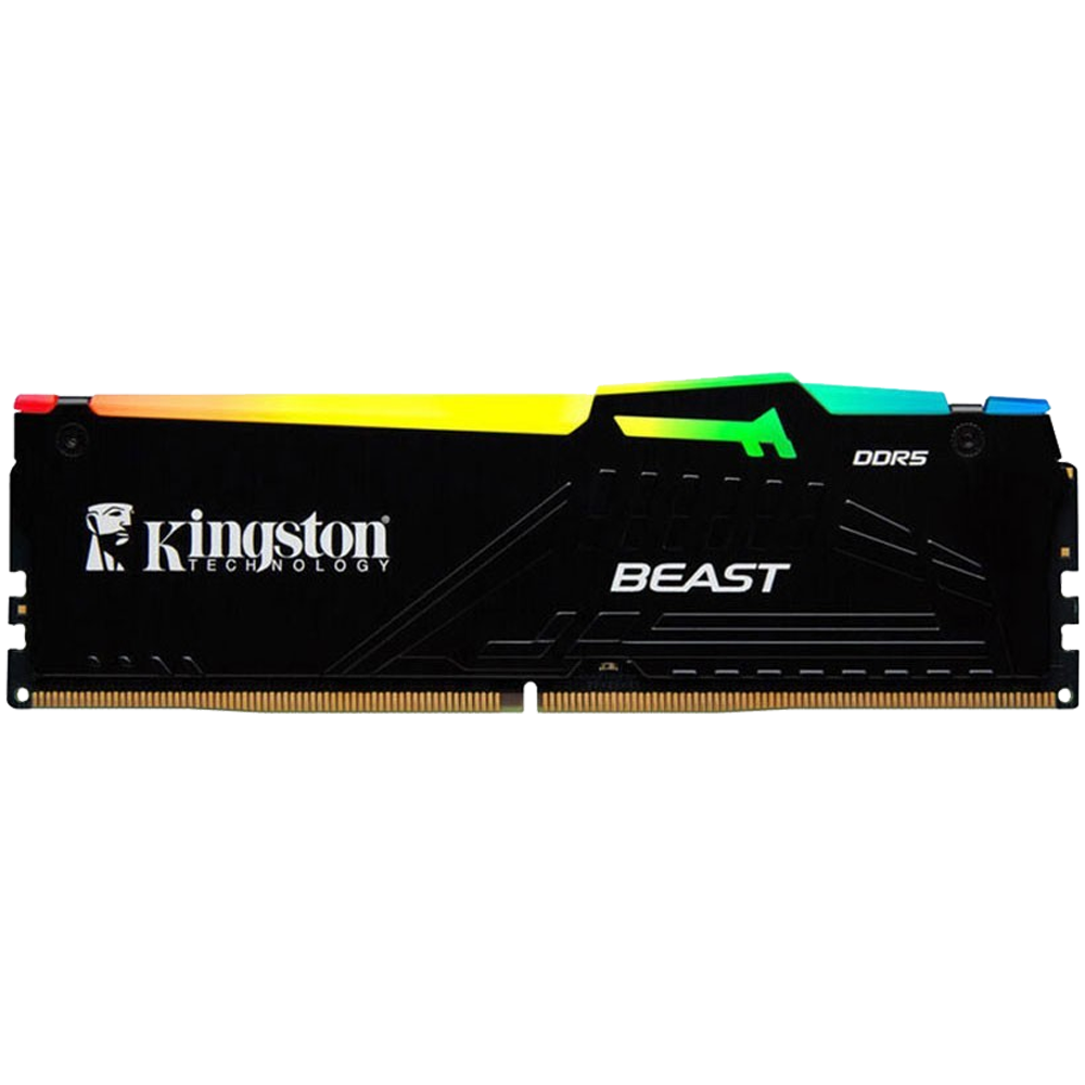 Kingston 32GB(2x16) Beast Black RGB EXPO/XMP 6000MHz CL30 DDR5 Dual Kit Ram