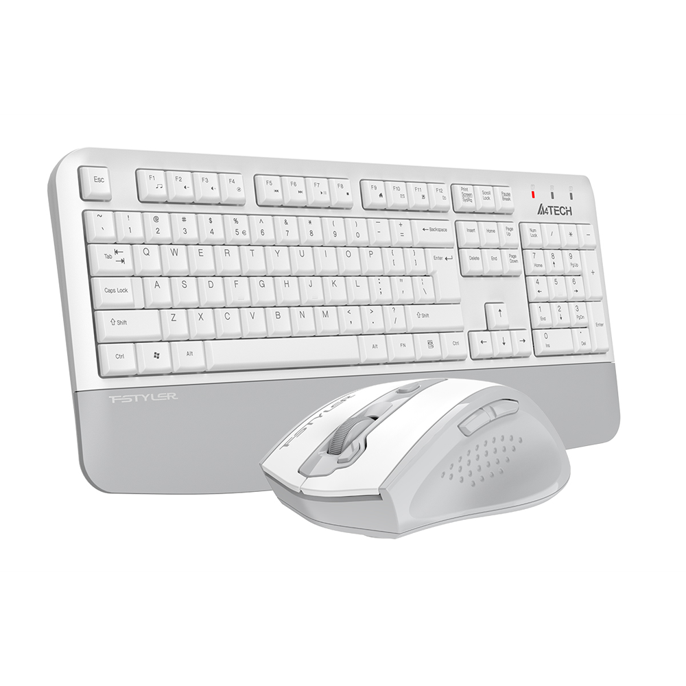 A4 Tech FG2500S PLUS WHITE Beyaz Kablosuz Klavye Mouse Set
