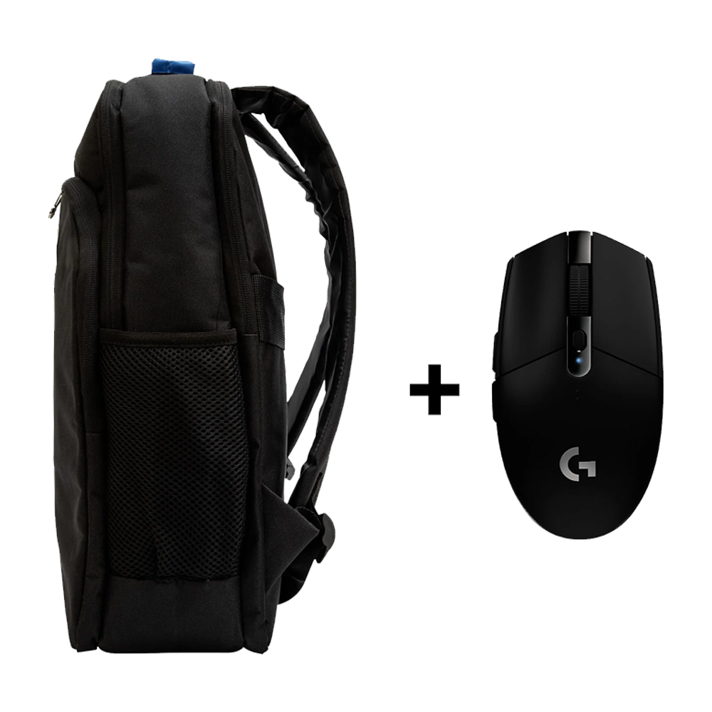 Logitech G305 Gaming Siyah Mouse + SONIC XL Gaming Sırt Çantası