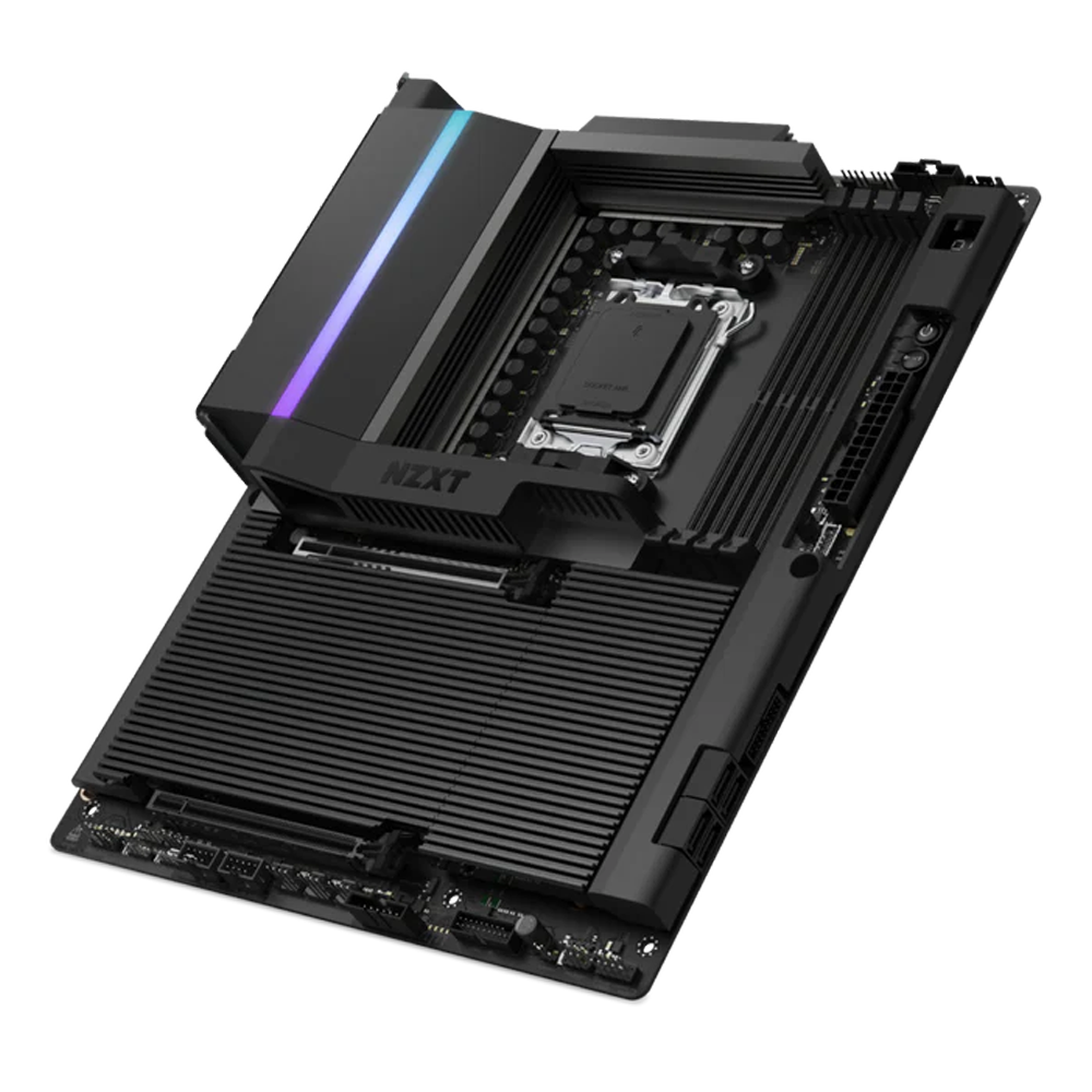 NZXT N9 X870E 8000MHz(OC) DDR5 Soket  AM5 WIFI7 M.2  RGB ATX Anakart