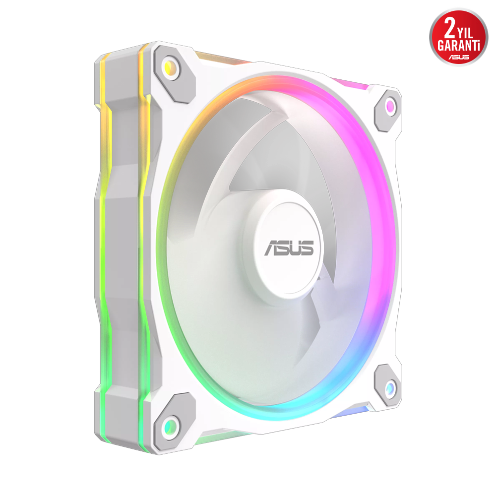 ASUS PRIME MR120 Reverse ARGB 120mm Beyaz Kasa Fanı