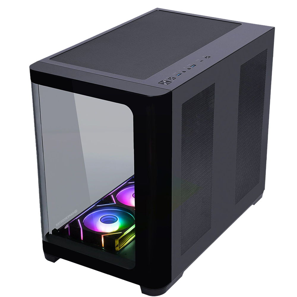 GameBooster GB-G2852B SeaView ARGB Type-C 3.1 ATX Mid Tower Siyah Kasa