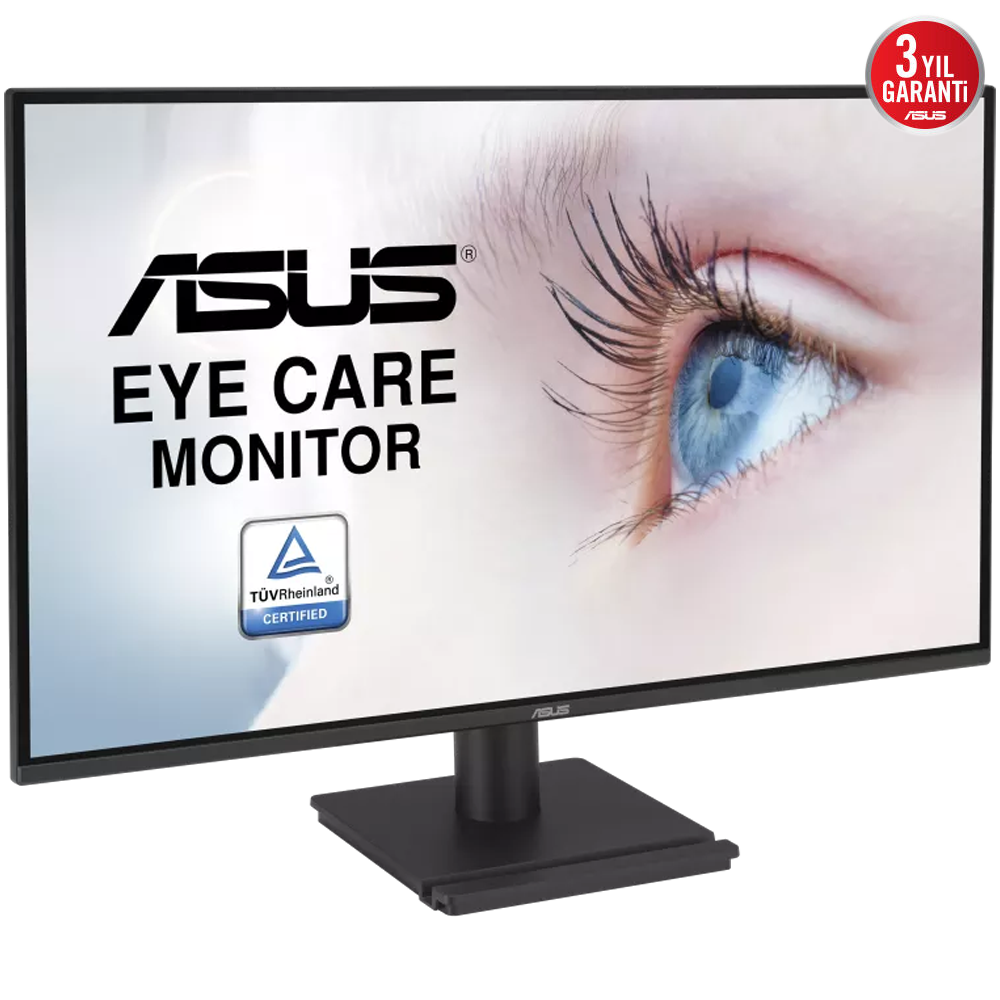 ASUS VA27AQ 27" 75Hz 1ms HDMI DP AdaptiveSync HDR10 QHD IPS Monitör