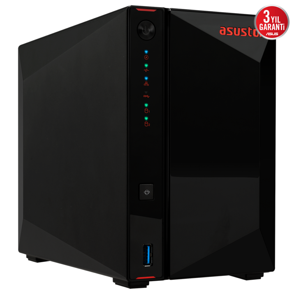 ASUSTOR NIMBUSTOR 2 Gen2 4 Yuvalı Desteği NAS Depolama Genişletici