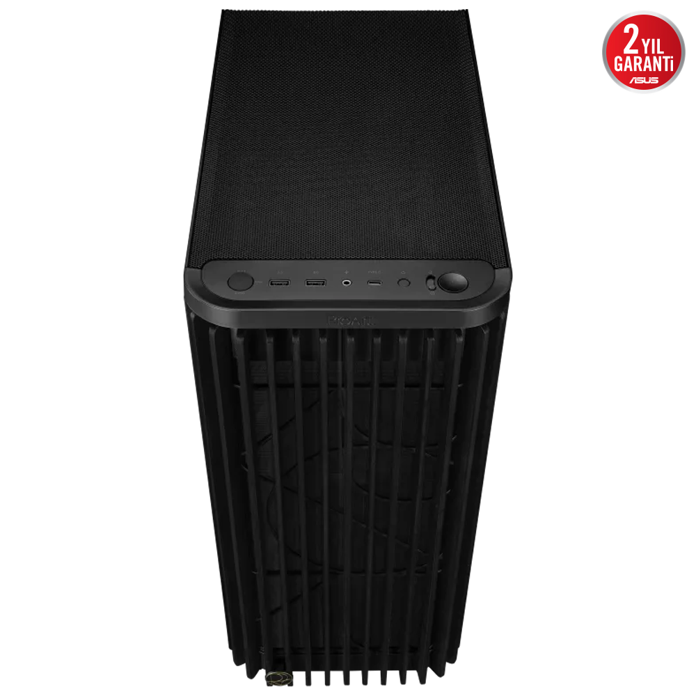 ASUS ProArt PA401 Wood Edition USB 3.2 USB C Metal Panel ATX Mid Tower Kasa