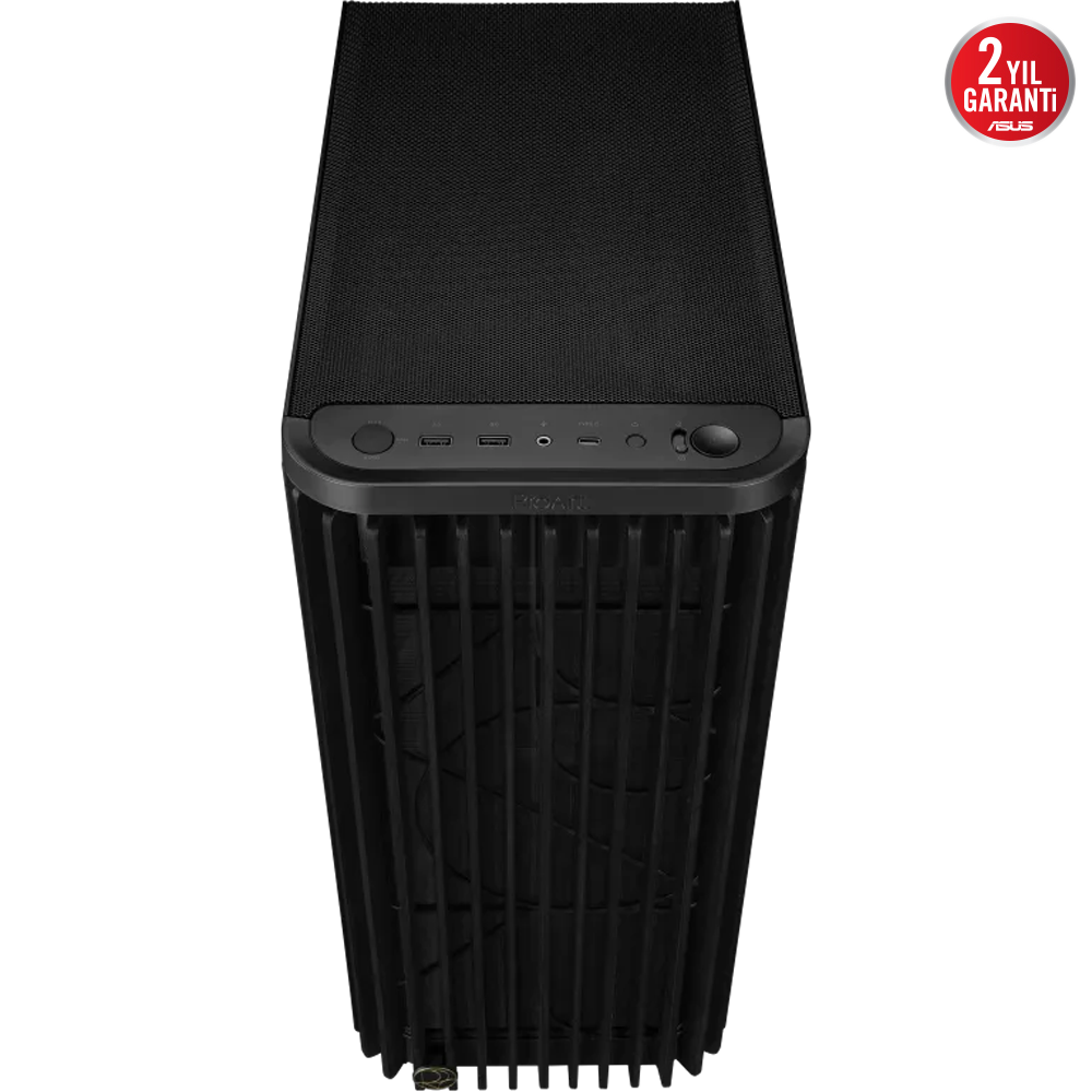 ASUS ProArt PA401 Wood Edition USB 3.2 USB C Tempered Glass ATX Mid Tower Kasa