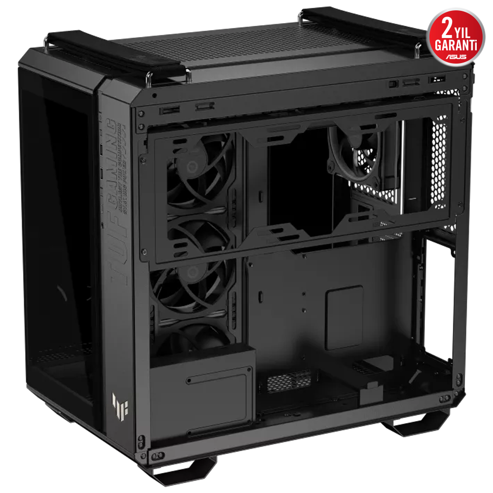 ASUS TUF GAMING GT502 Horizon Tempered Glass Siyah USB 3.2 Mid Tower Kasa