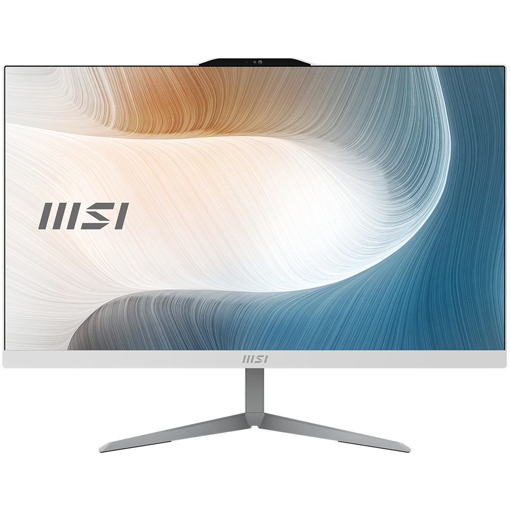 MSI MODERN AM242 12M-1895XTR i5-1235U 8GB DDR4 500GB SSD 23.8" FHD DOS Beyaz AIO Masaüstü PC