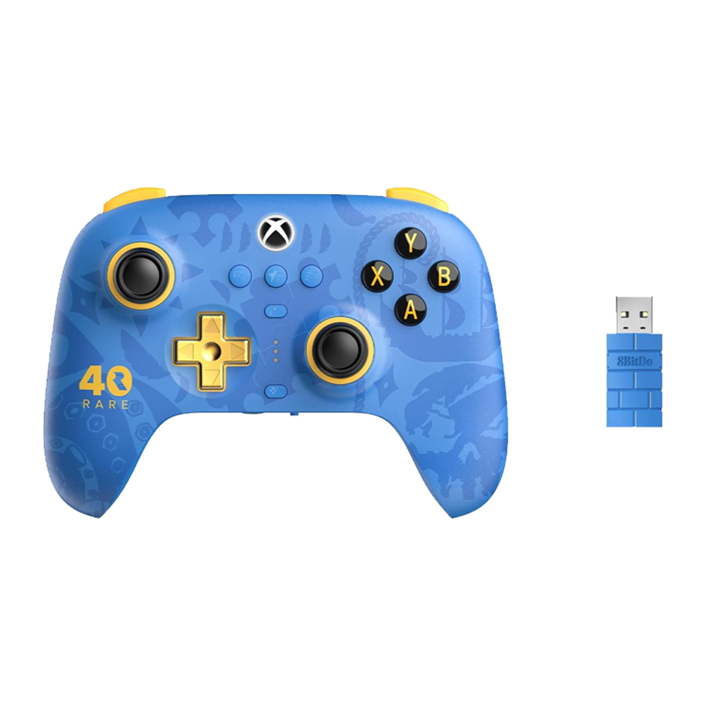 8BitDo Ultimate Xbox Hall Effect Kablosuz Rare 40. Yıl Sürümü Gamepad