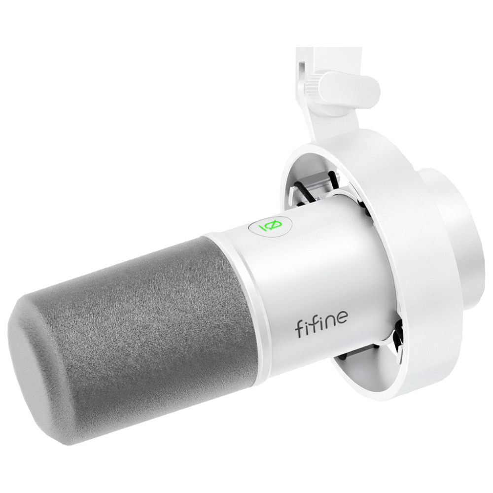 K688CTW ダイナミックマイク FIFINE ホワイト Fifine K688 USB-XLR Beyaz Dinamik Yayinci Bilgisayar Mikrofonu