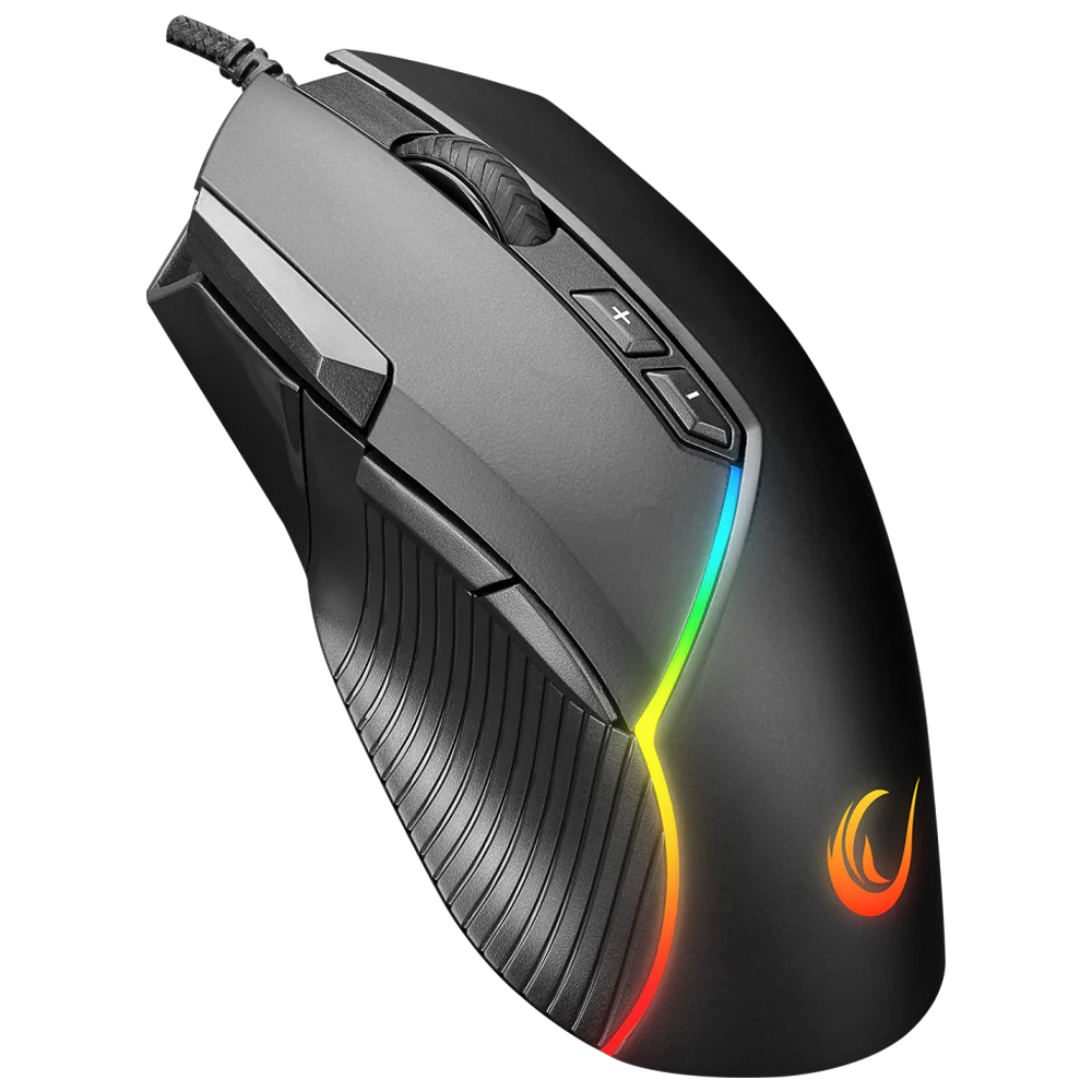 Rampage SMX-G39 COMFORT 12800DPI RGB Kablolu Siyah Gaming Mouse