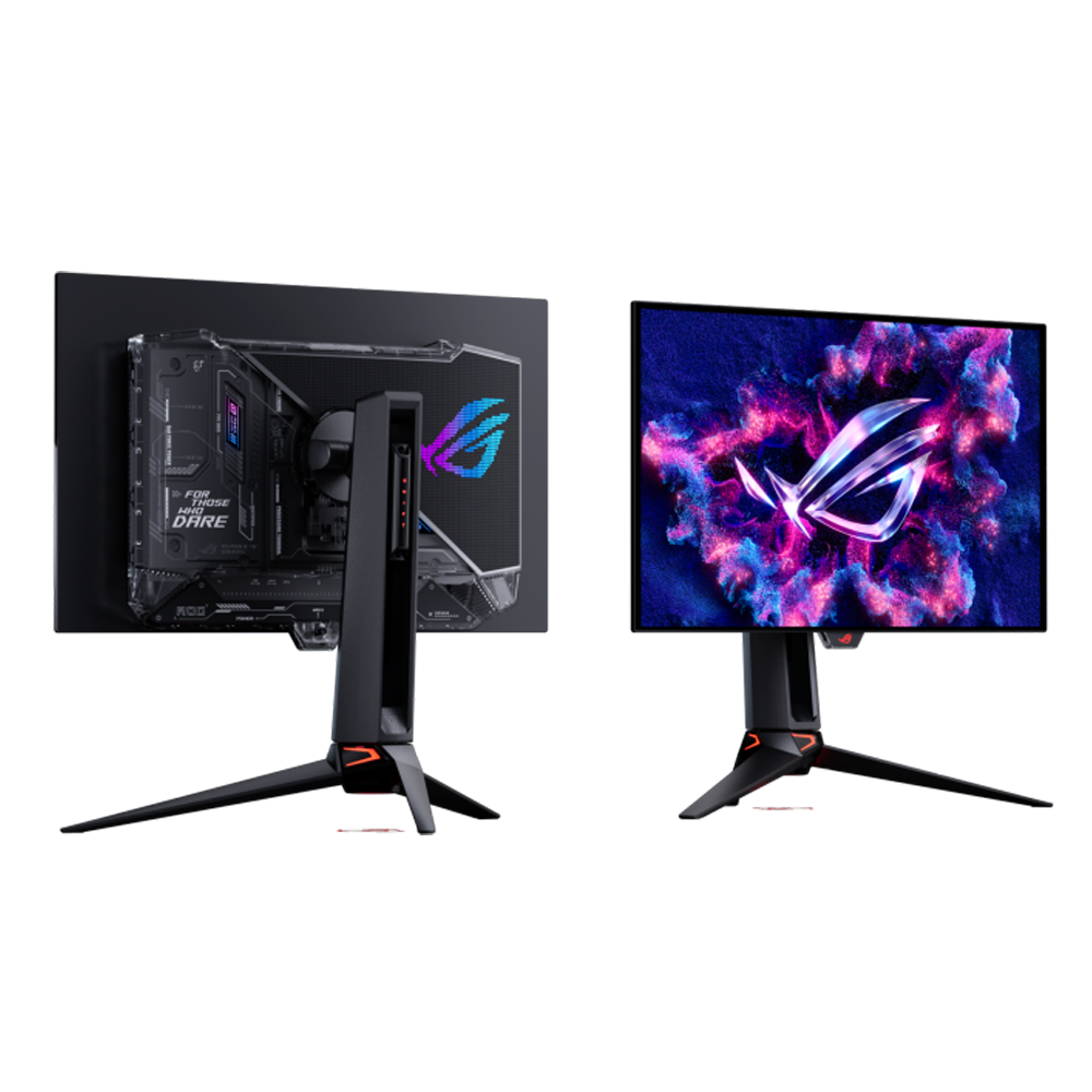 ASUS ROG Swift OLED PG27UCWM 27" 4K 240Hz FHD 480Hz 0.03ms HDMI DP Type-C AdaptiveSync HDR400 Pivot Dual Mode OLED Gaming Monitör