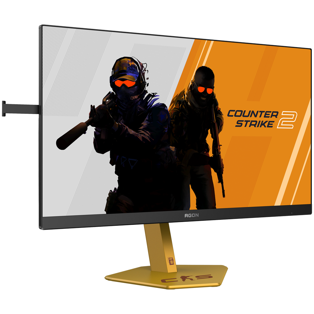 AOC AGON CS24A 24.1" 610Hz 0.3ms HDMI DP G-Sync HDR400 Pivot FHD Ultra Fast TN Esports Pro Gaming Monitör