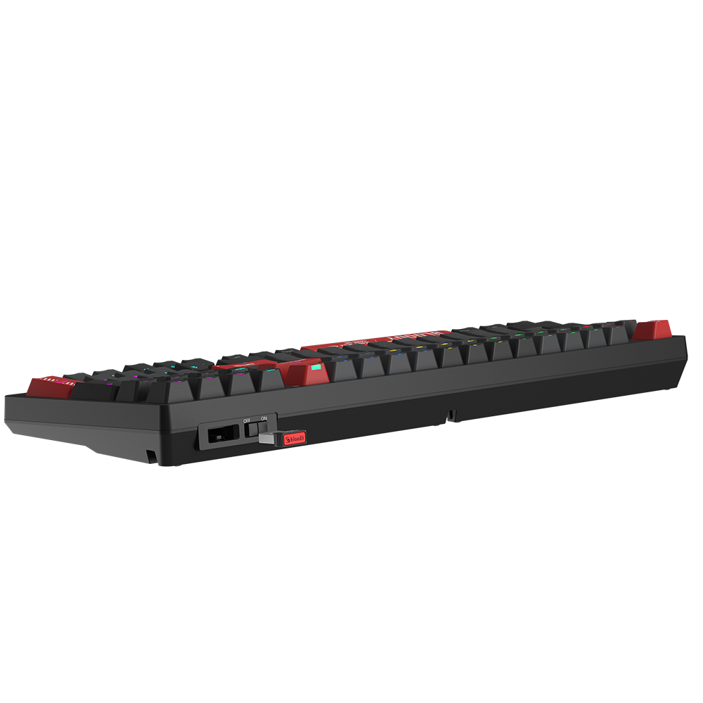 A4Tech Bloody WS98 Red Switch RGB Kablosuz Türkçe Gaming Klavye
