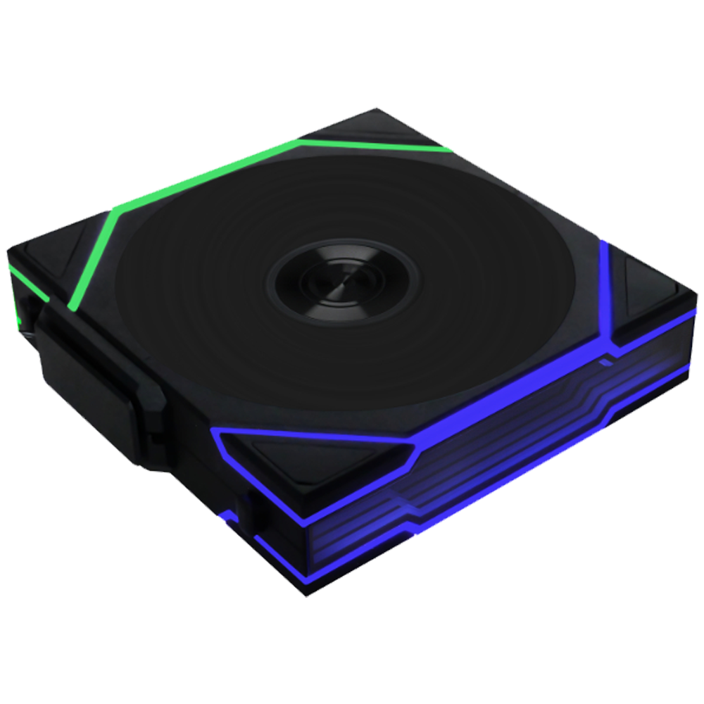LIAN LI UNI FAN TL Reverse Wireless ARGB Siyah 120mm Kasa Fanı