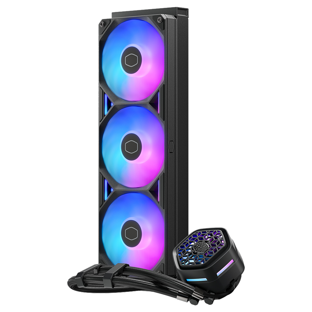 COOLER MASTER MasterLiquid Atmos II VRM Pompa ARGB 360mm İşlemci Sıvı Soğutucu