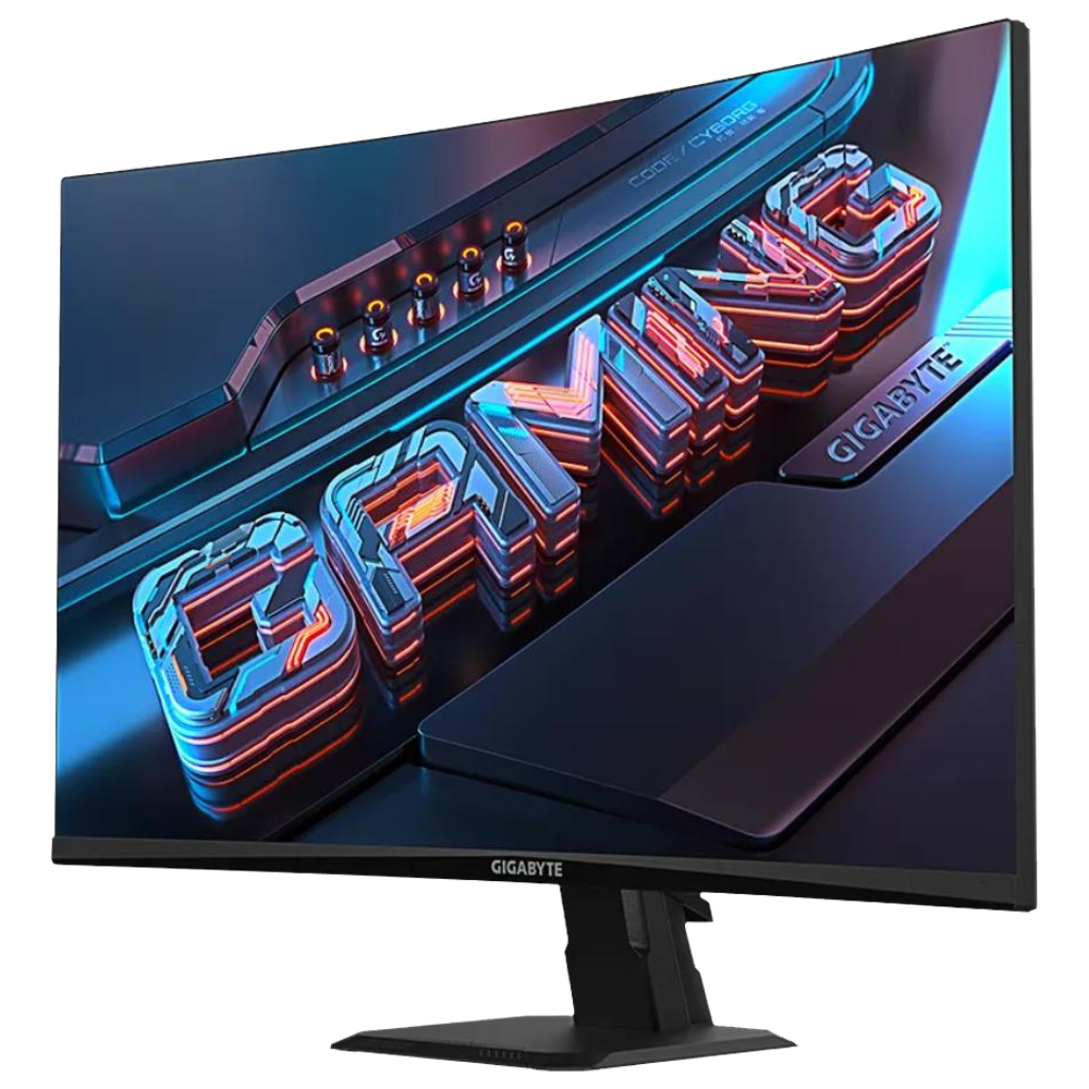 GIGABYTE GS27FC 27" 180Hz 1ms HDMI DP Adaptive-Sync HDR FHD VA Curved Gaming Monitör