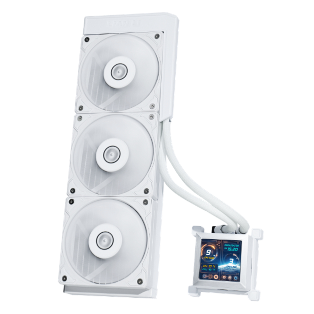 LIAN LI Hydro-Shift LCD 360 Performance 360mm Beyaz İşlemci Sıvı Soğutucu