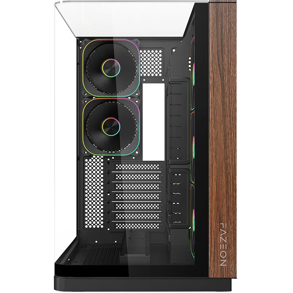FAZEON F25 850W 80+ Bronze Full Modüler Gen5 Mesh 5x ARGB Fanlı Type-C Siyah ATX Gaming Kasası