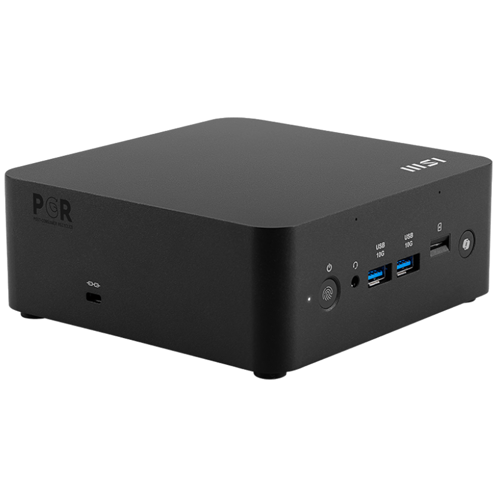 MSI CUBI NUC AI+ 2MG-001EU Ultra 7 258V 32GB DDR5 1TB SSD W11PRO Siyah Mini PC