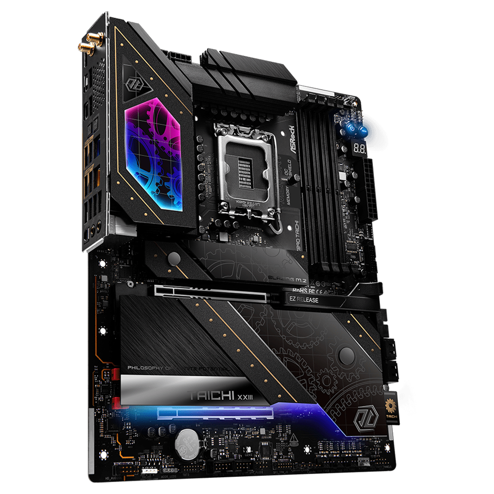 ASROCK Z890 TAICHI 9600MHz(OC) DDR5 Soket 1851 M.2 HDMI Thunderbolt 4 ATX Anakart