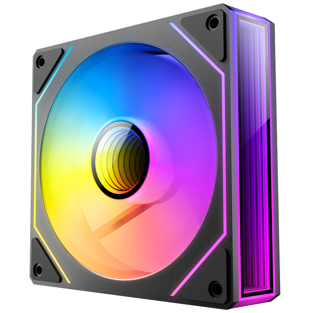 Antec VISION 120 120mm ARGB Üçlü Siyah Kasa Fanı